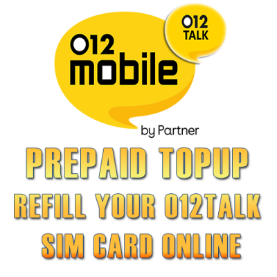 TopUp 012 Mobile Israel Prepaid SIM Card > Recharge SIM Online